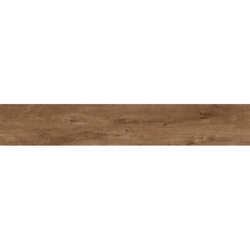 Mexen Avocado Brown Glazed Rectified Gres G1, Wood-Like Floor-Wall Tile 120 x 20 cm, Matte - TL601-120-020-02