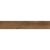 Mexen Avocado Brown glazed rectified stoneware tile, wood-like floor-wall 120 x 20 cm, matte - TL601-120-020-02