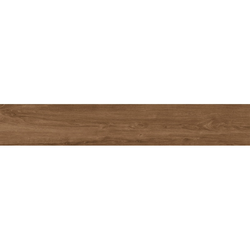 Mexen Avocado Brown Glazed Rectified Gres G1, Wood-Like Floor-Wall Tile 120 x 20 cm, Matte - TL601-120-020-02