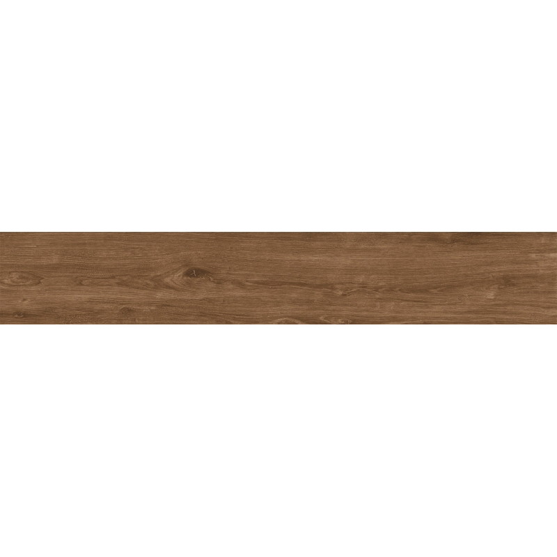 Mexen Avocado Brown Glazed Rectified Gres G1, Wood-Like Floor-Wall Tile 120 x 20 cm, Matte - TL601-120-020-02