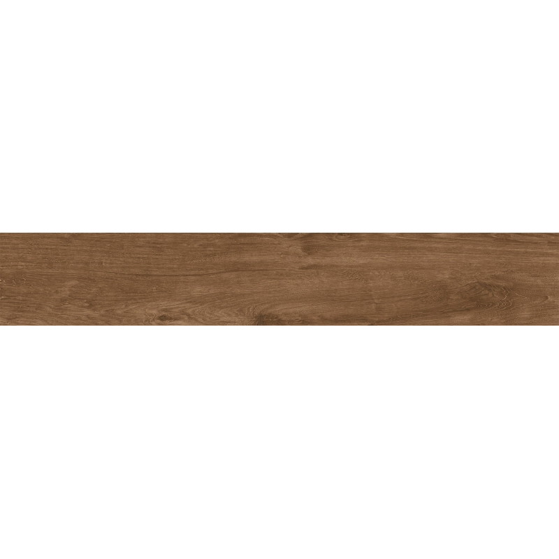 Mexen Avocado Brown Glazed Rectified Gres G1, Wood-Like Floor-Wall Tile 120 x 20 cm, Matte - TL601-120-020-02