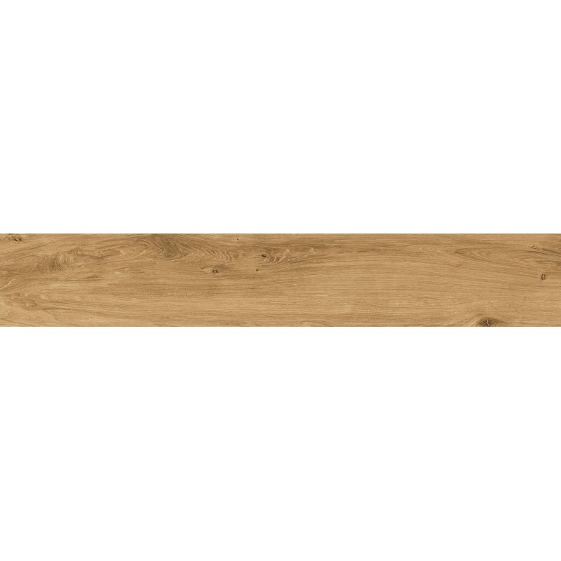 Mexen Avocado Honey glazed rectified G1 stoneware, wood-like floor-wall tile 120 x 20 cm, matte - TL601-120-020-03