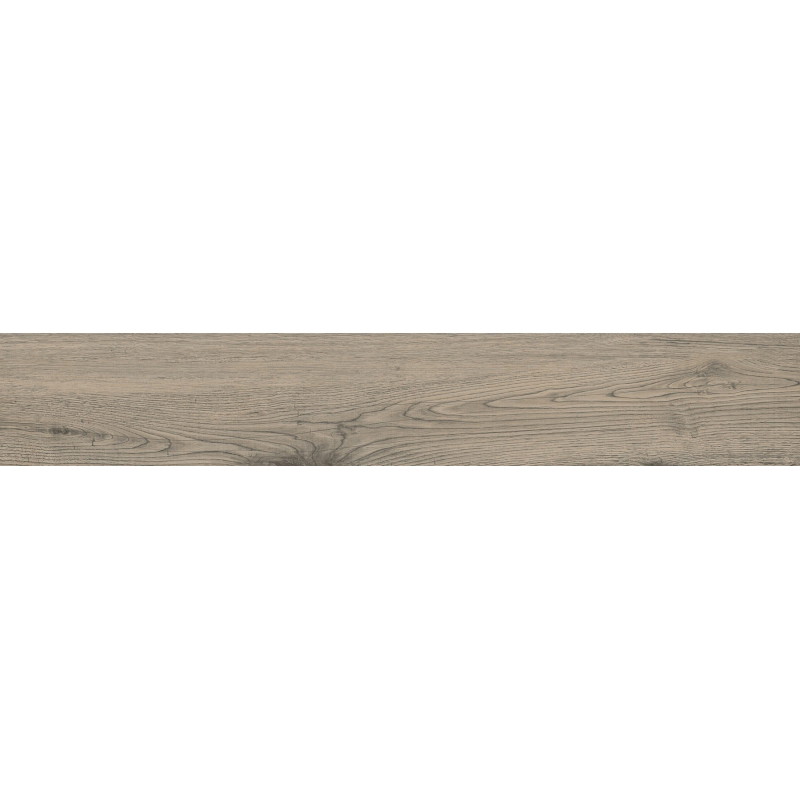 Mexen Gaatha Tortora glazed rectified porcelain stoneware, wood-like floor-wall tile 120 x 20 cm, matte - TL603-120-020-03