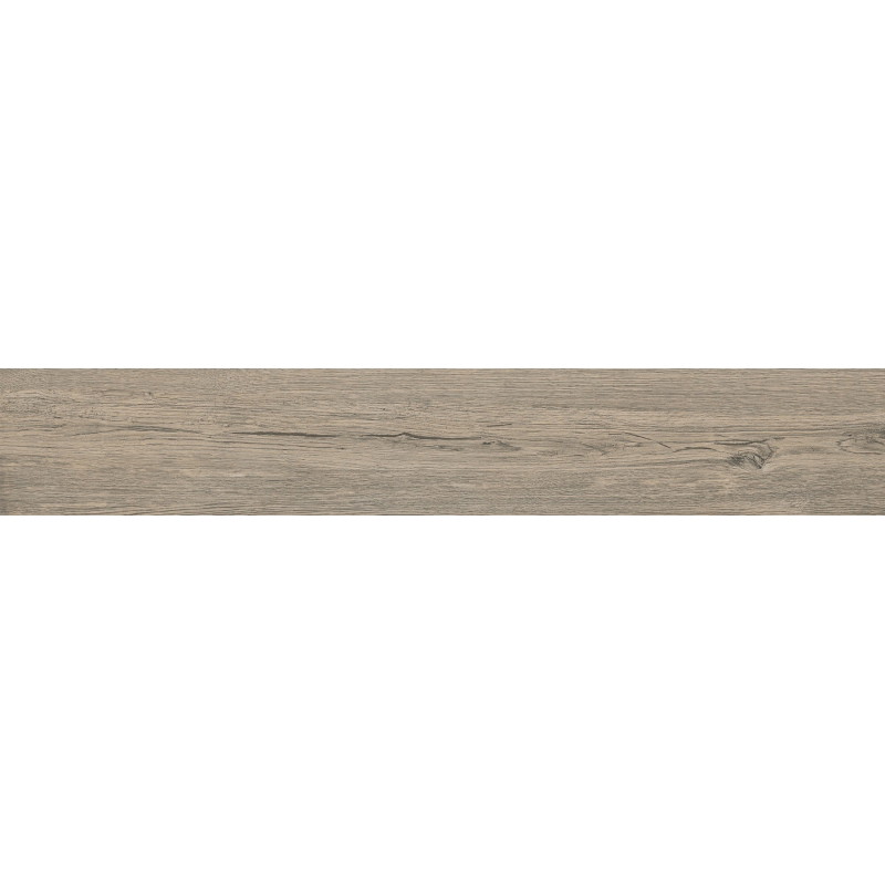 Mexen Gaatha Tortora glazed rectified porcelain stoneware, wood-like floor-wall tile 120 x 20 cm, matte - TL603-120-020-03
