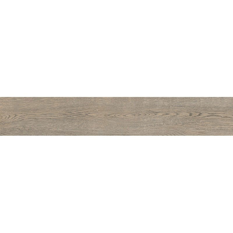 Mexen Gaatha Tortora Glazed Rectified Gres G1, Wood-like Floor and Wall Tile 120 x 20 cm, Matte - TL603-120-020-03