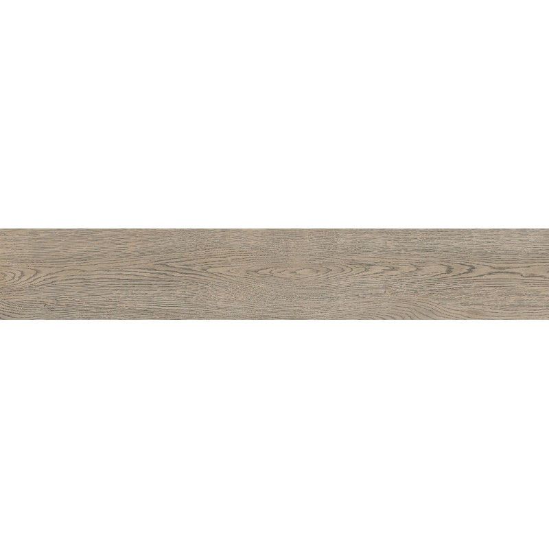 Mexen Gaatha Tortora glazed rectified porcelain stoneware, wood-like floor-wall tile 120 x 20 cm, matte - TL603-120-020-03