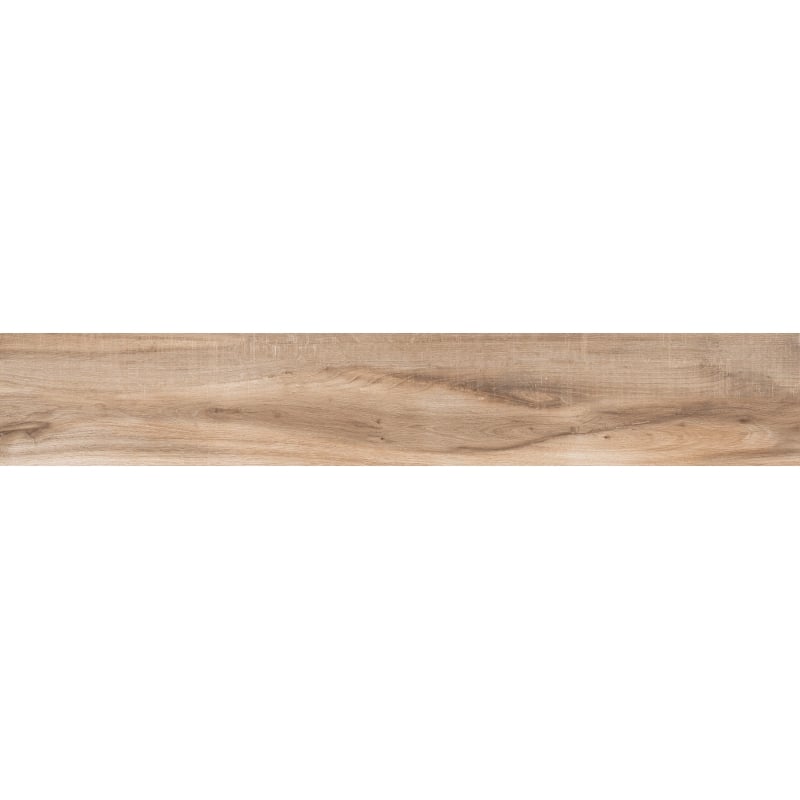 Mexen Indica Beige glazed rectified stoneware, wood-like floor and wall tile 120 x 20 cm, matte - TL604-120-020-00