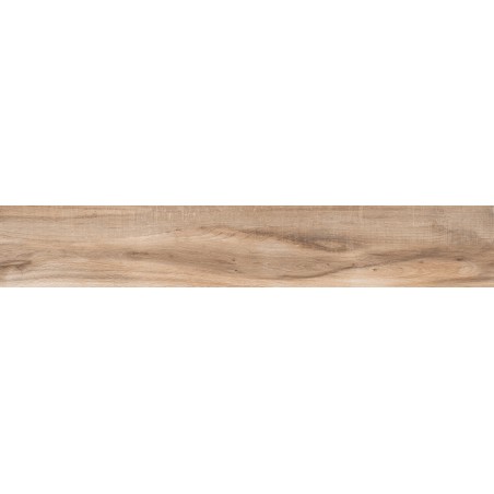 Mexen Gaatha Indica Beige glazed rectified G1 tile, wood-like floor-wall tile 120 x 20 cm, matte - TL604-120-020-00
