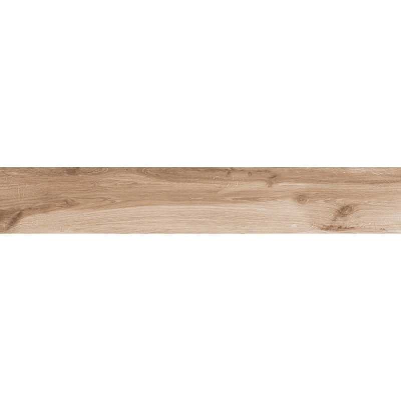 Mexen Indica Beige glazed rectified stoneware, wood-like floor and wall tile 120 x 20 cm, matte - TL604-120-020-00