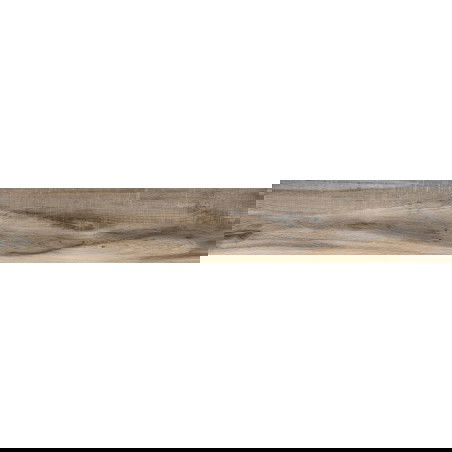 Mexen Indica Black Glazed Rectified Porcelain G1, Wood-Like Floor-Wall Tile 120 x 20 cm, Matte - TL604-120-020-01