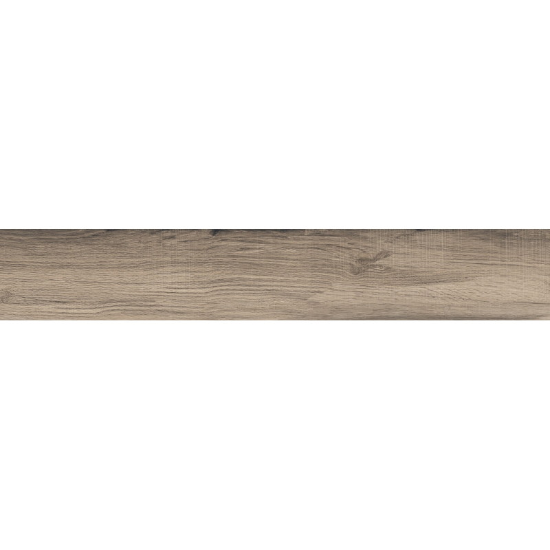 Mexen Indica Black Glazed Rectified Gres, Wood-like Floor and Wall Tile 120 x 20 cm, Matte - TL604-120-020-01