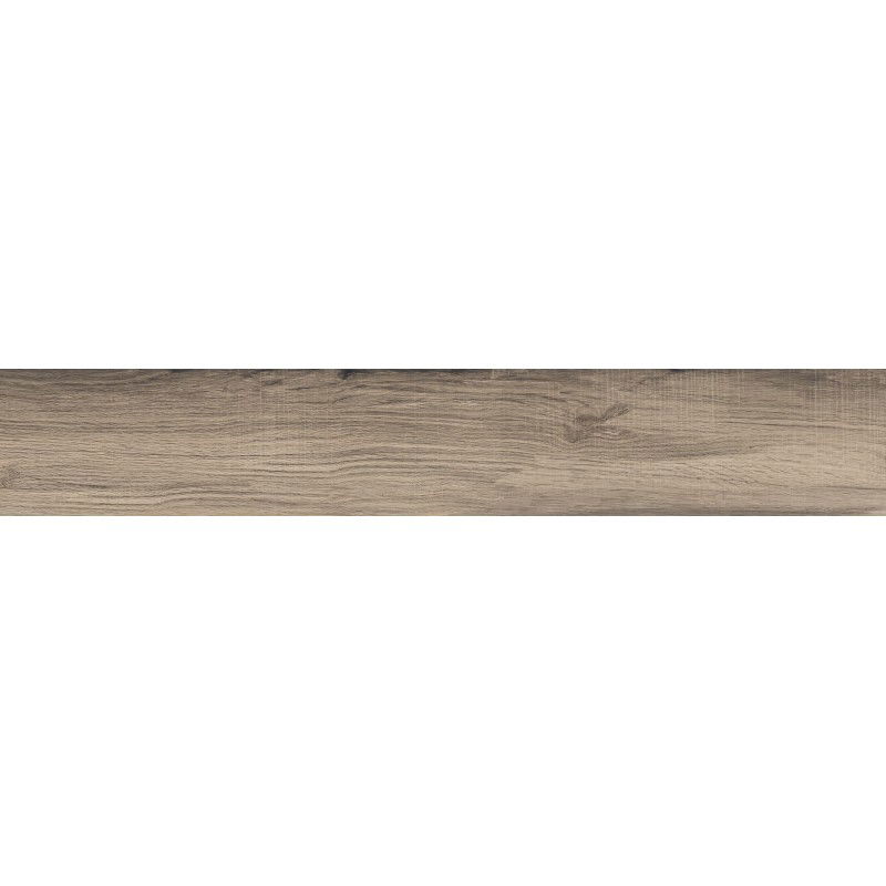 Mexen Indica Black Glazed Rectified Porcelain G1, Wood-Like Floor-Wall Tile 120 x 20 cm, Matte - TL604-120-020-01