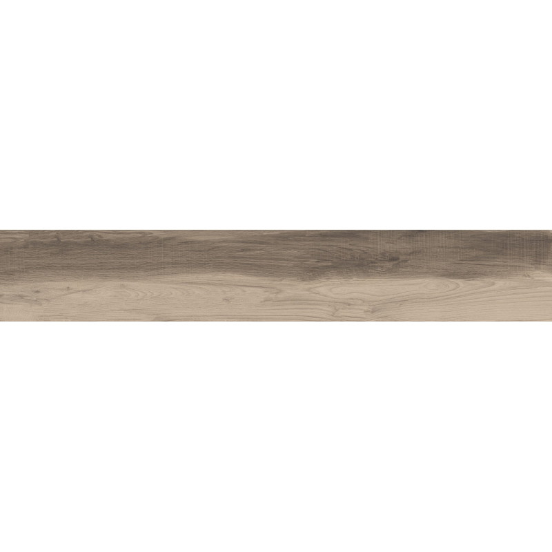 Mexen Indica Black Glazed Rectified Gres, Wood-like Floor and Wall Tile 120 x 20 cm, Matte - TL604-120-020-01