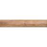 Mexen Indica Brown glazed rectified gres tile, wood-like floor-wall tile 120 x 20 cm, matte - TL604-120-020-02