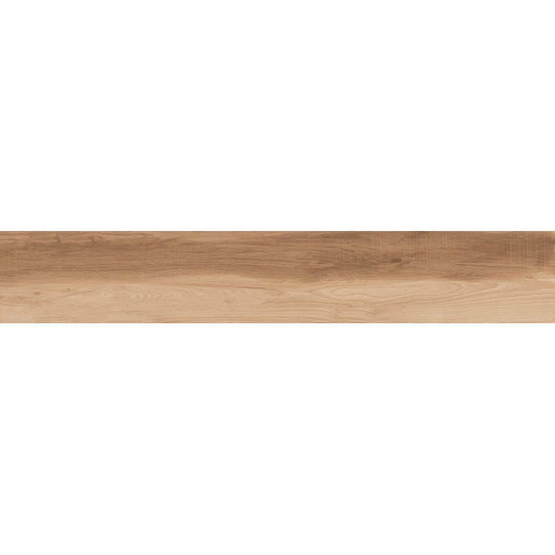Mexen Indica Brown glazed rectified gres tile, wood-like floor-wall tile 120 x 20 cm, matte - TL604-120-020-02