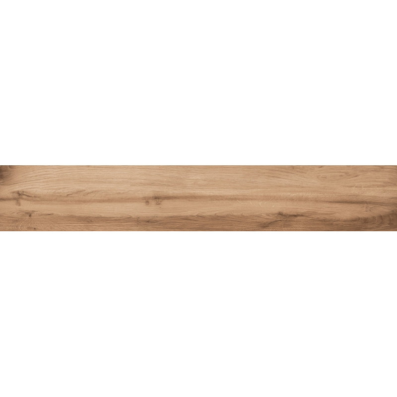 Mexen Indica Brown glazed rectified gres tile, wood-like floor-wall tile 120 x 20 cm, matte - TL604-120-020-02