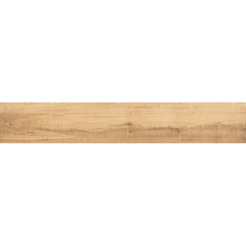 Mexen Indica Honey glazed rectified gres, wood-like floor-wall tile 120 x 20 cm, matte - TL604-120-020-03