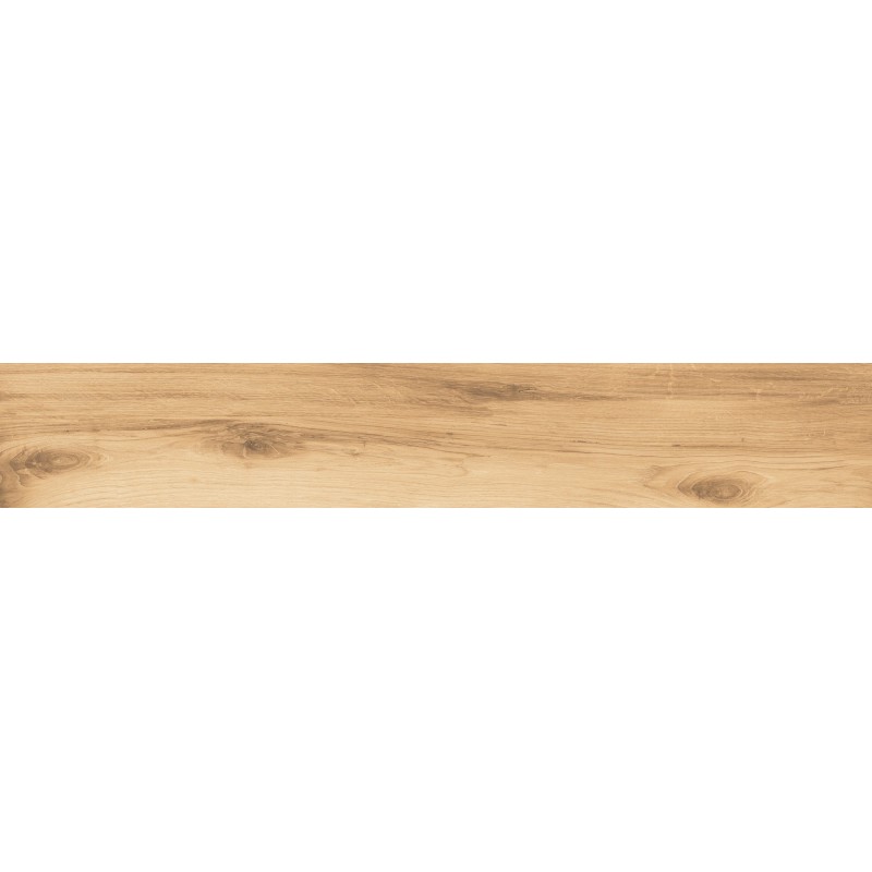 Mexen Indica Honey glazed rectified gres, wood-like floor-wall tile 120 x 20 cm, matte - TL604-120-020-03