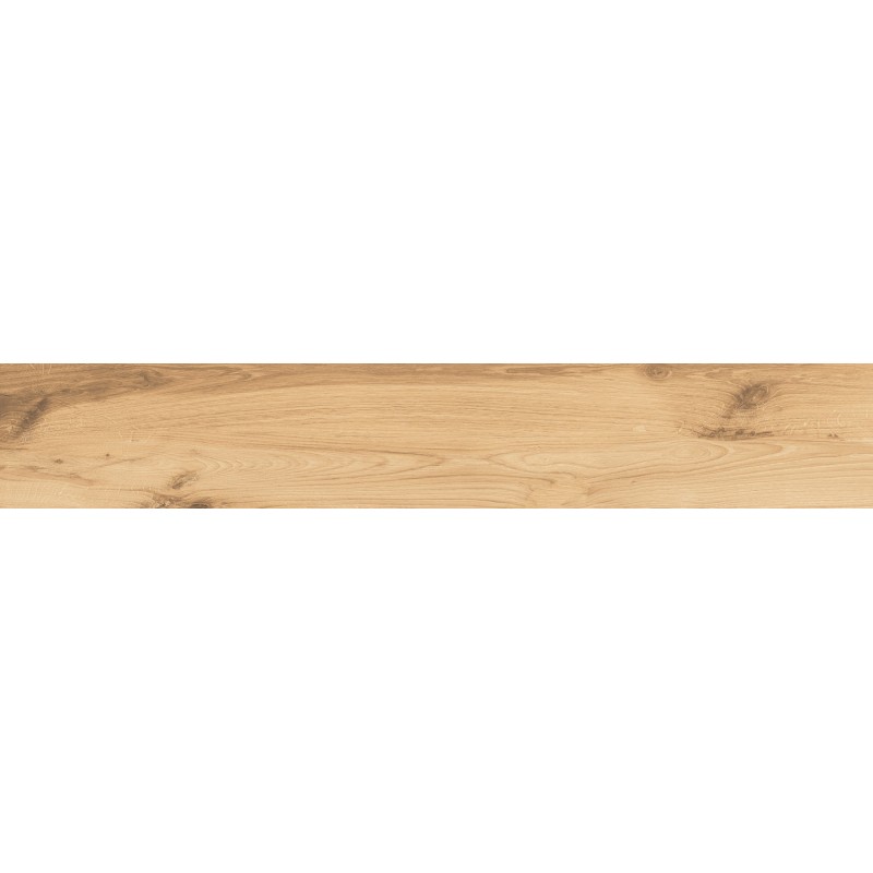 Mexen Indica Honey glazed rectified gres, wood-like floor-wall tile 120 x 20 cm, matte - TL604-120-020-03