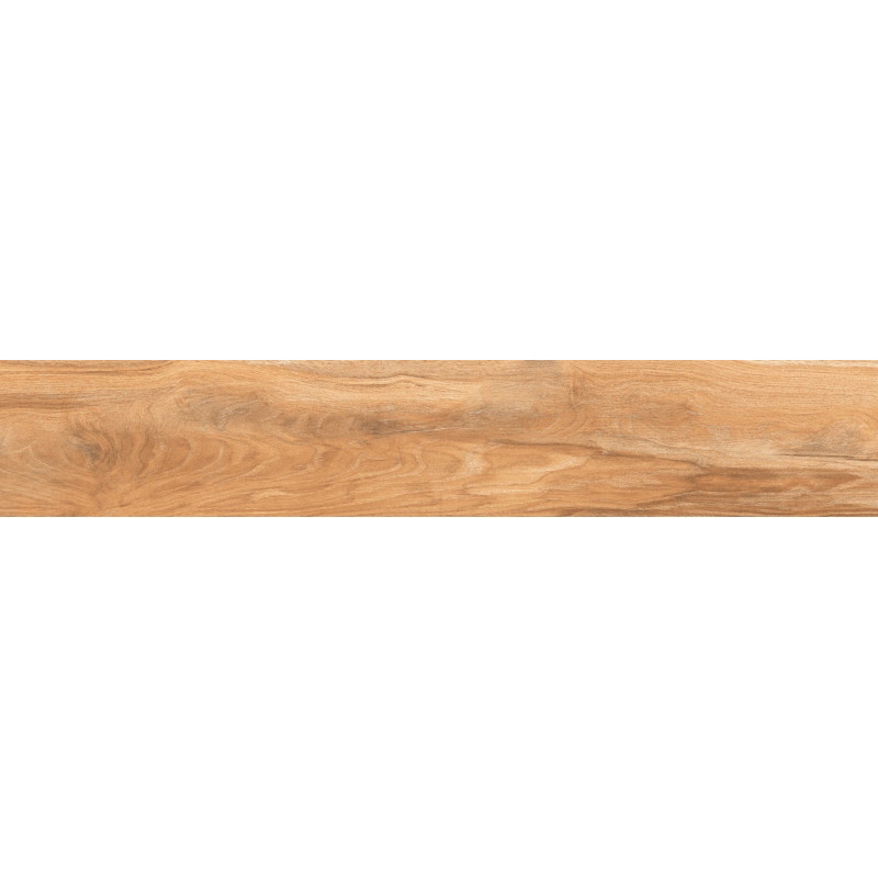 Mexen Jasperwood Glazed Rectified Porcelain Tiles G1, Wood-Like Floor and Wall Tile 120 x 20 cm, Matte - TL605-120-020-03