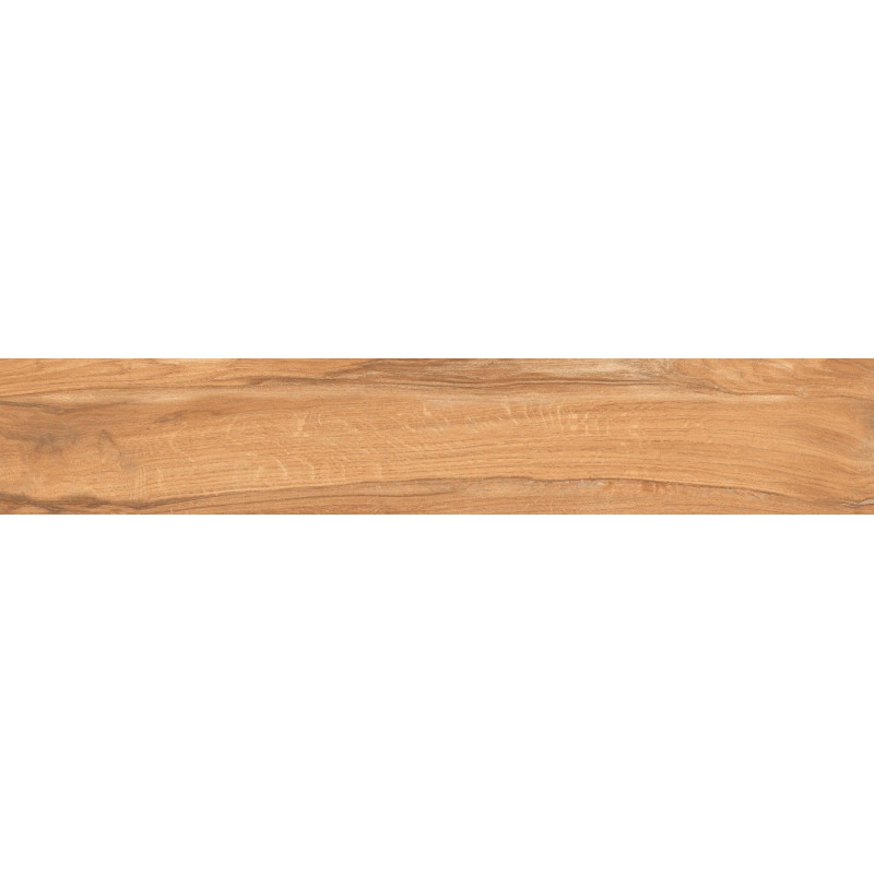 Mexen Jasperwood Glazed Rectified Porcelain Tiles G1, Wood-Like Floor and Wall Tile 120 x 20 cm, Matte - TL605-120-020-03