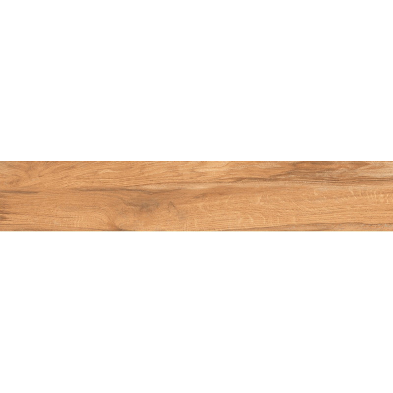Mexen Jasperwood Glazed Rectified Porcelain Tiles G1, Wood-Like Floor and Wall Tile 120 x 20 cm, Matte - TL605-120-020-03