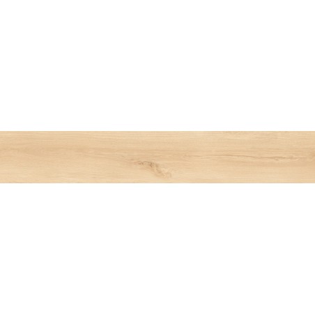 Mexen Liston Avorio glazed rectified porcelain stoneware tile G1, wood-like floor-wall tile 120 x 20 cm, matte