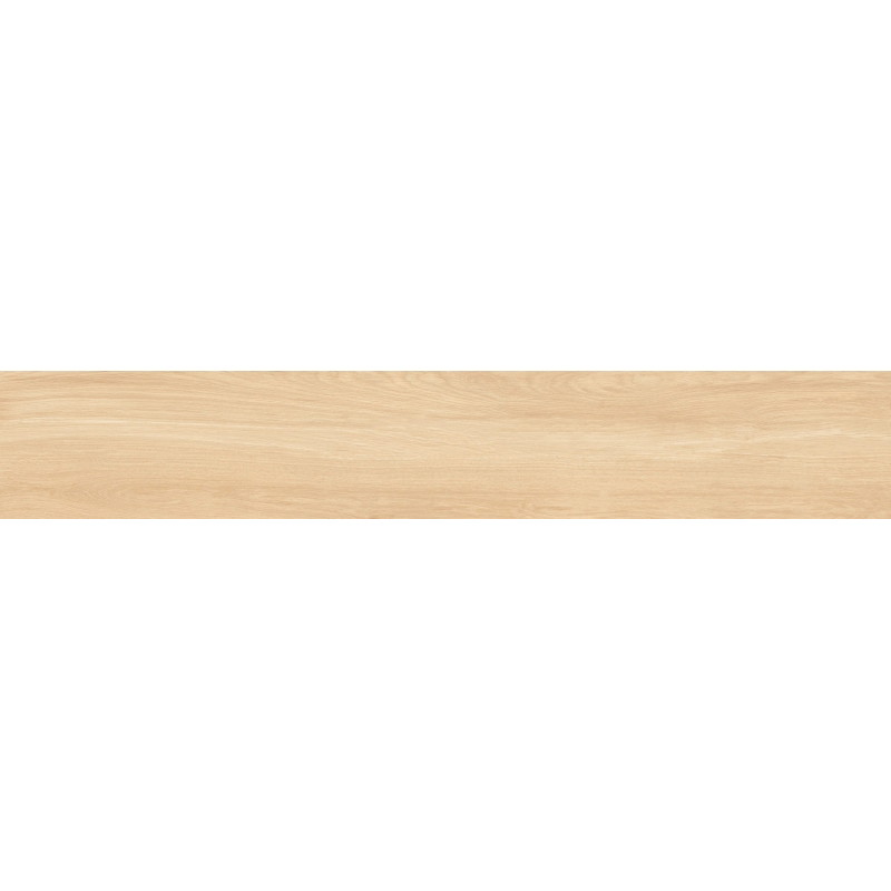 Mexen Liston Avorio glazed rectified porcelain stoneware tile G1, wood-like floor-wall tile 120 x 20 cm, matte