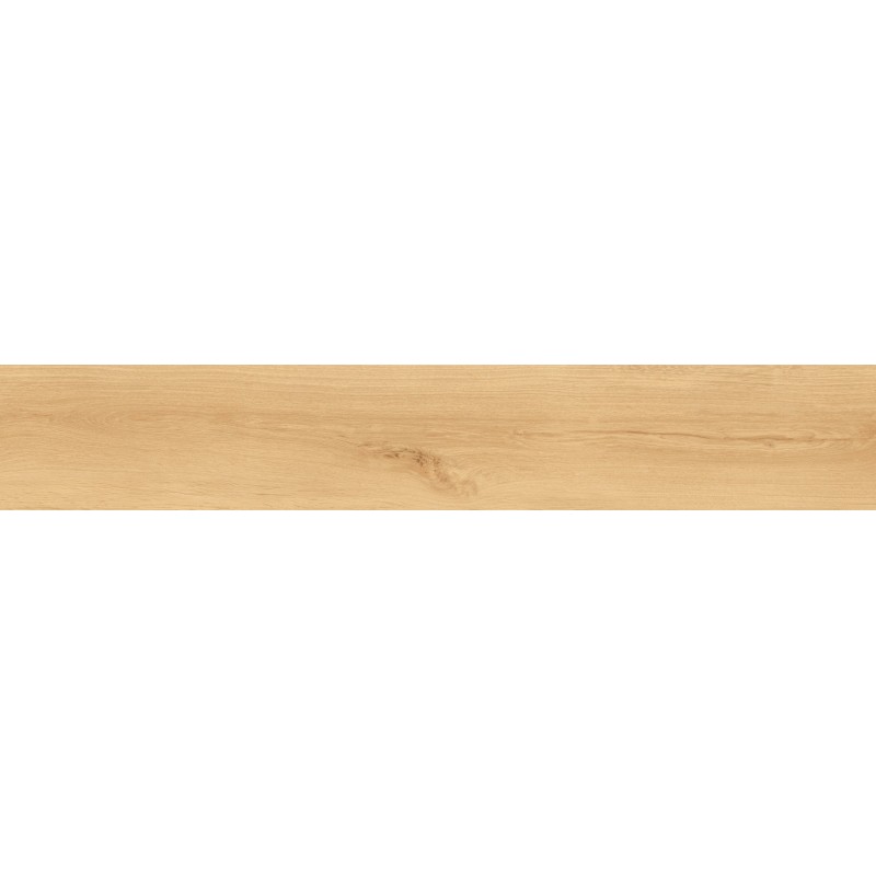 Mexen Liston Beige glazed rectified porcelain stoneware, wood-like floor and wall tile 120 x 20 cm, matte - TL607-120-020-01