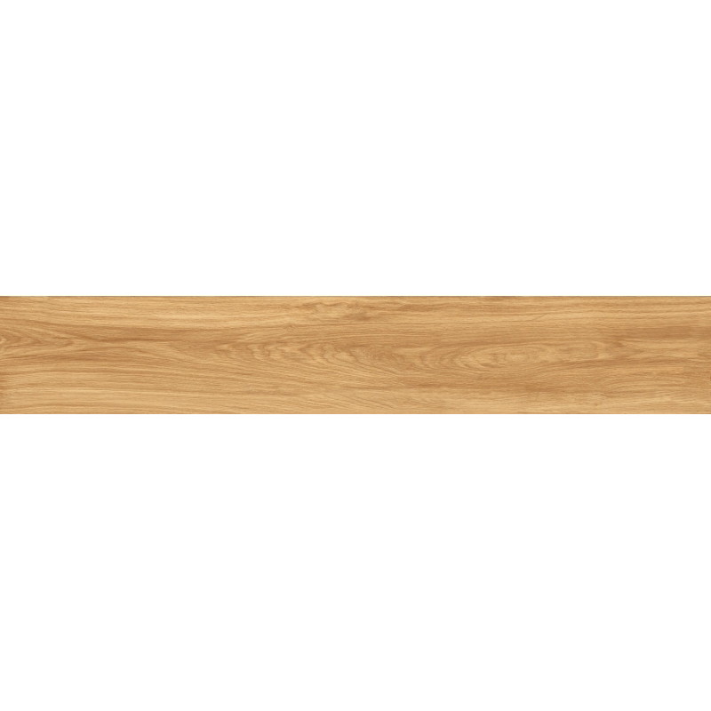 Mexen Liston Honey Glazed Rectified Porcelain Tile G1, Wood-like Floor and Wall Tile 120 x 20 cm, Matte - TL607-120-020-02