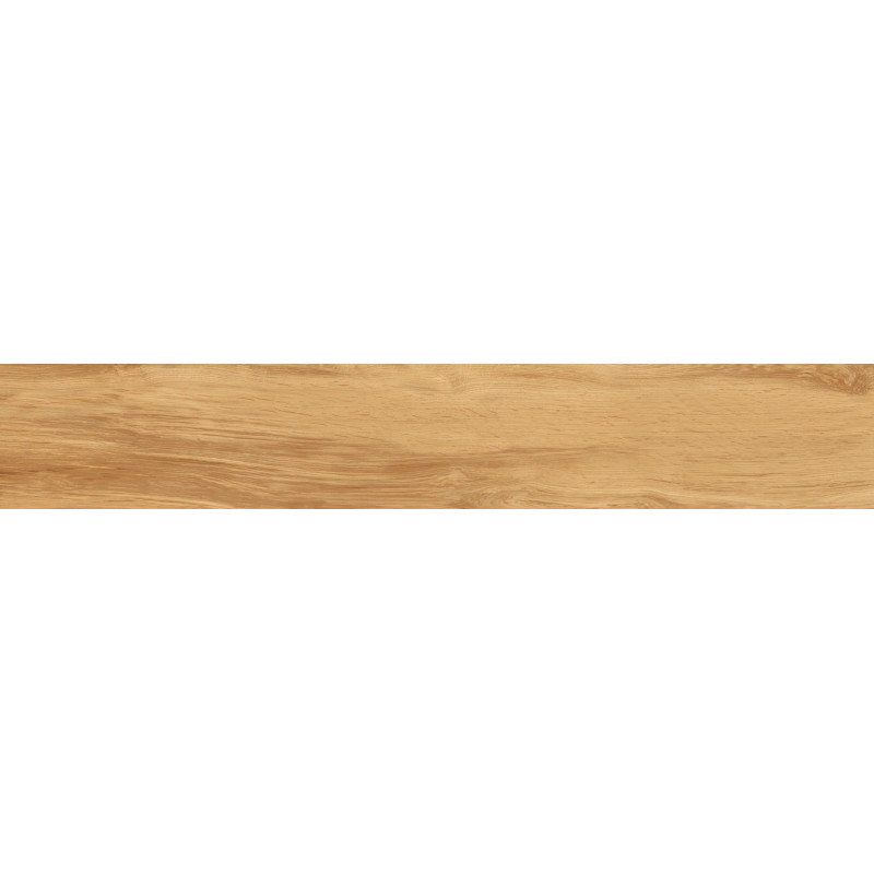 Mexen Liston Honey Glazed Rectified Porcelain Tile G1, Wood-like Floor and Wall Tile 120 x 20 cm, Matte - TL607-120-020-02