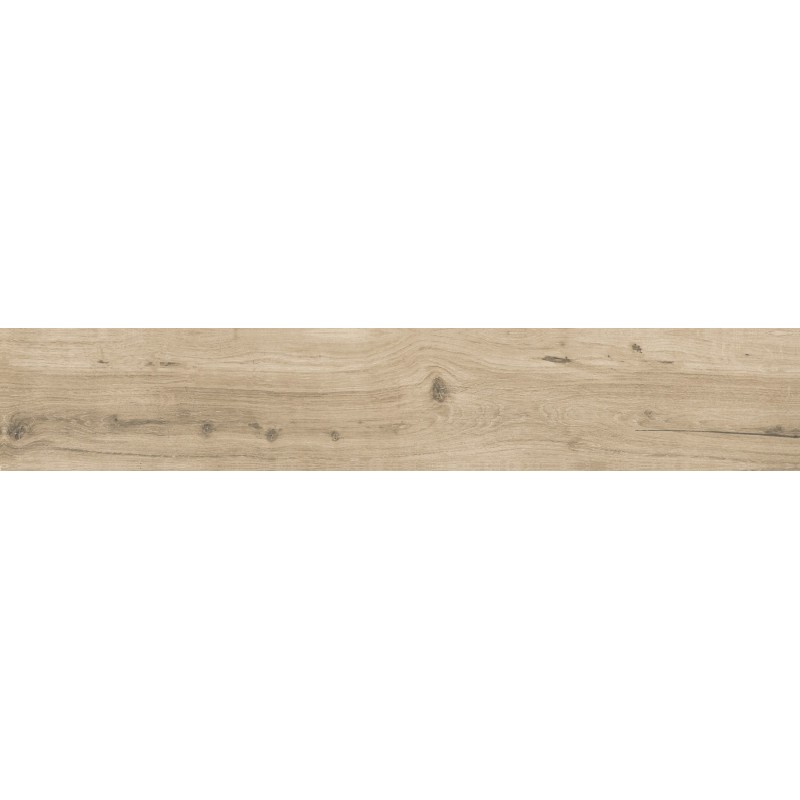Mexen Lumiere Nature glazed stoneware rectified G1, wood-like floor-wall tile 120 x 20 cm, matte - TL608-120-020-01
