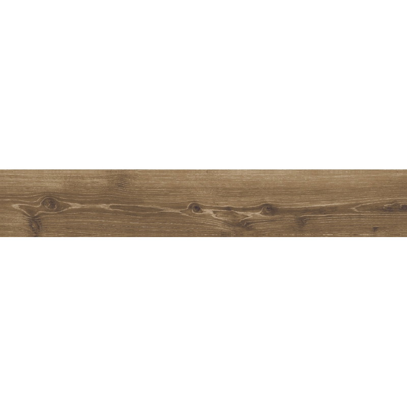 Mexen Lumiere Nogal glazed rectified porcelain tile G1, wood-like floor and wall tile 120 x 20 cm, matte - TL608-120-020-02