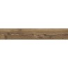 Mexen Lumiere Nogal glazed rectified porcelain tile G1, wood-like floor and wall tile 120 x 20 cm, matte - TL608-120-020-02