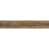 Mexen Lumiere Nogal glazed rectified porcelain tile G1, wood-like floor and wall tile 120 x 20 cm, matte - TL608-120-020-02