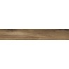 Mexen Lumiere Nogal glazed rectified porcelain tile G1, wood-like floor and wall tile 120 x 20 cm, matte - TL608-120-020-02