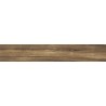 Mexen Lumiere Nogal glazed rectified porcelain tile G1, wood-like floor and wall tile 120 x 20 cm, matte - TL608-120-020-02