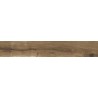 Mexen Lumiere Nogal glazed rectified porcelain tile G1, wood-like floor and wall tile 120 x 20 cm, matte - TL608-120-020-02