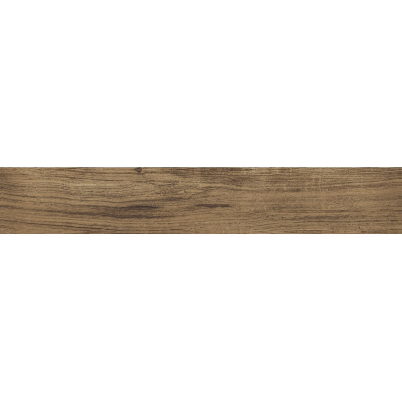 Mexen Lumiere Nogal glazed rectified porcelain tile G1, wood-like floor and wall tile 120 x 20 cm, matte - TL608-120-020-02