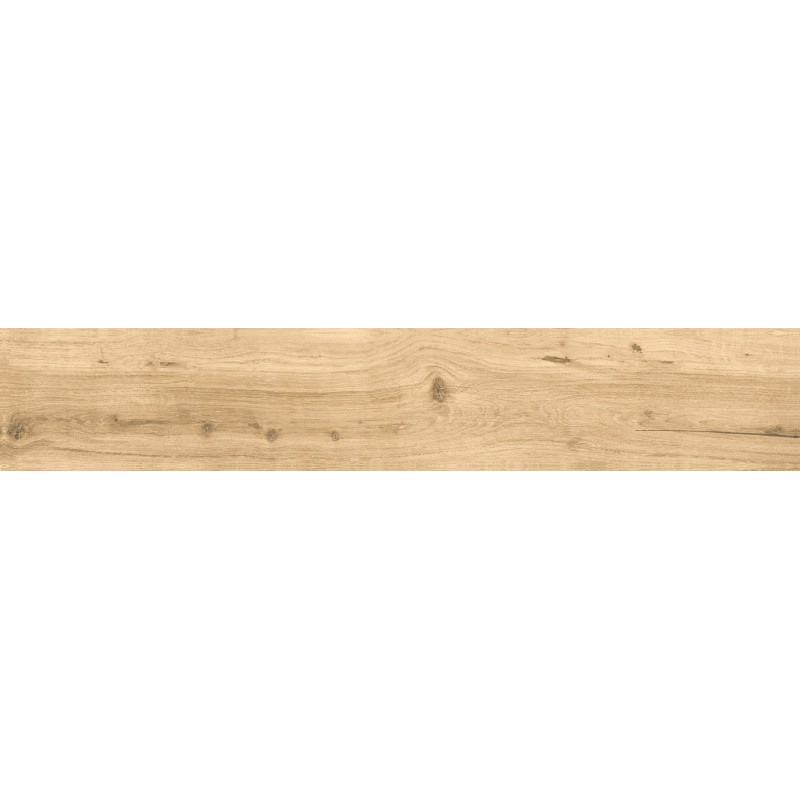 Mexen Lumiere Rectified Glazed Porcelain Oak, Wood-like Floor and Wall Tile 120 x 20 cm, Matte - TL608-120-020-03