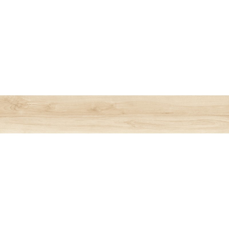 Mexen Meranti Ivory glazed rectified porcelain tile G1, wood-like floor-wall tile 120 x 20 cm, matte - TL609-120-020-00