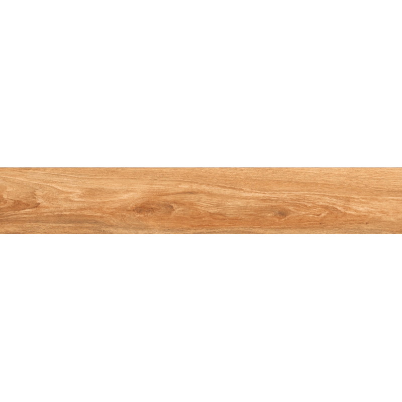 Mexen Meranti Brown Glazed Rectified Porcelain G1, Wood-like Floor-Wall Tile 120 x 20 cm, Matte - TL609-120-020-02