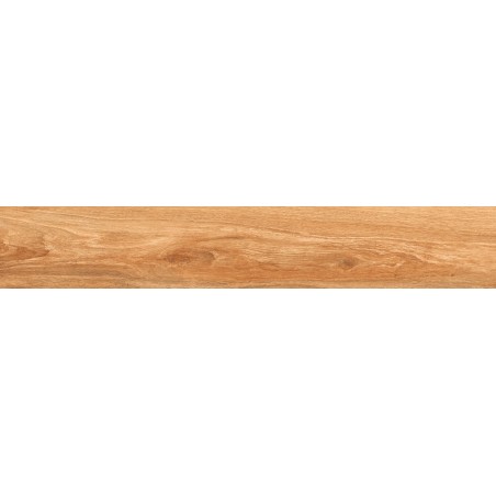 Mexen Meranti Brown Glazed Rectified Porcelain G1, Wood-like Floor-Wall Tile 120 x 20 cm, Matte - TL609-120-020-02