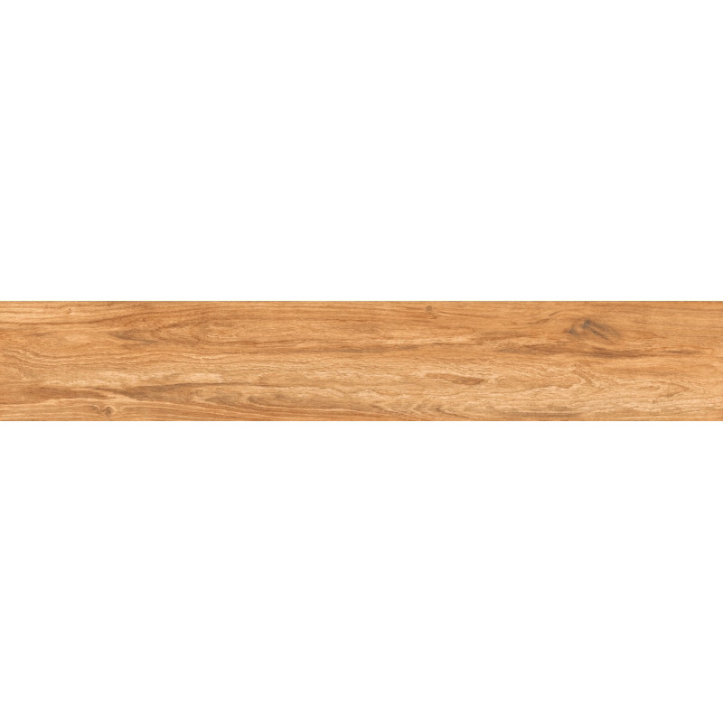 Mexen Meranti Brown Glazed Rectified Porcelain G1, Wood-like Floor-Wall Tile 120 x 20 cm, Matte - TL609-120-020-02