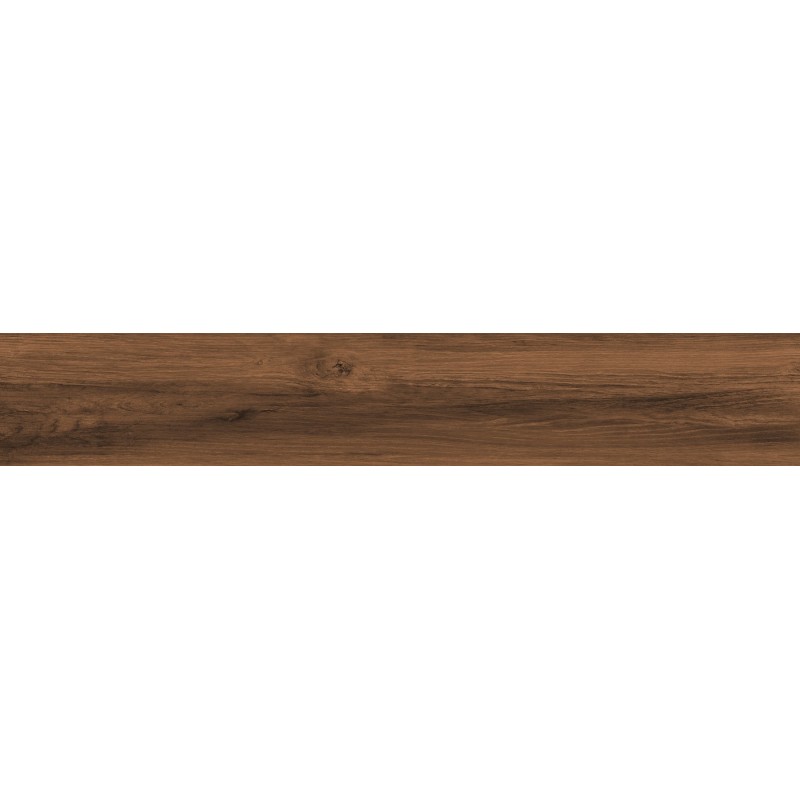 Mexen Meranti Choco glazed rectified gres, wood-like floor-wall tile 120 x 20 cm, matte - TL609-120-020-03