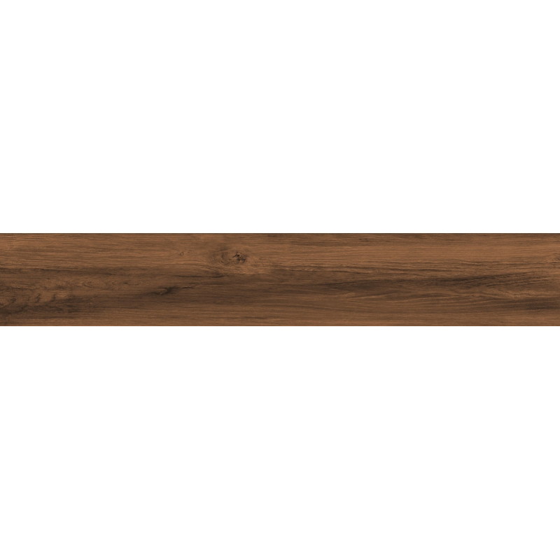 Mexen Meranti Choco glazed rectified tile G1, wood-like floor and wall tile 120 x 20 cm, matte - TL609-120-020-03