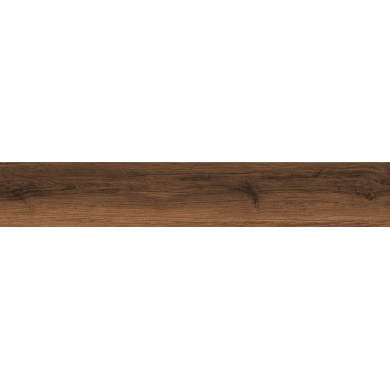 Mexen Meranti Choco glazed rectified tile G1, wood-like floor and wall tile 120 x 20 cm, matte - TL609-120-020-03