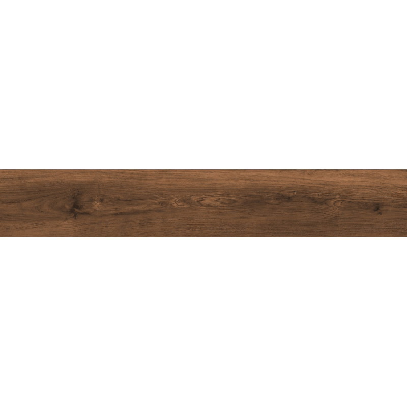 Mexen Meranti Choco glazed rectified tile G1, wood-like floor and wall tile 120 x 20 cm, matte - TL609-120-020-03