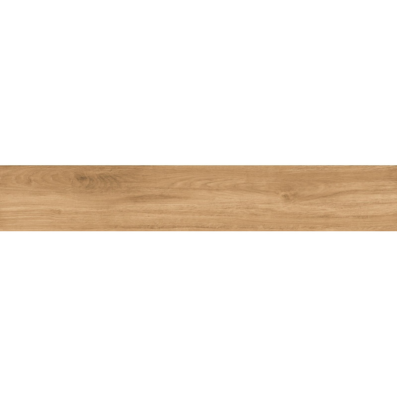 Mexen Meranti Honey glazed rectified stoneware G1, wood-like floor-wall tile 120 x 20 cm, matte - TL609-120-020-04