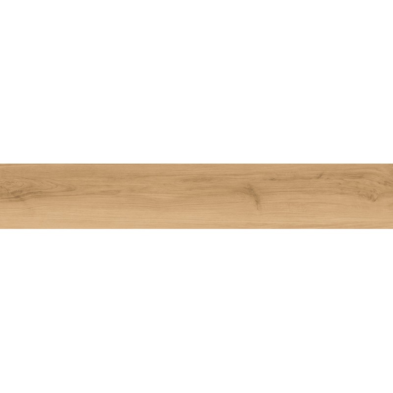 Mexen Meranti Miele glazed rectified stoneware G1, wood-like floor-wall tile 120 x 20 cm, matte - TL609-120-020-05